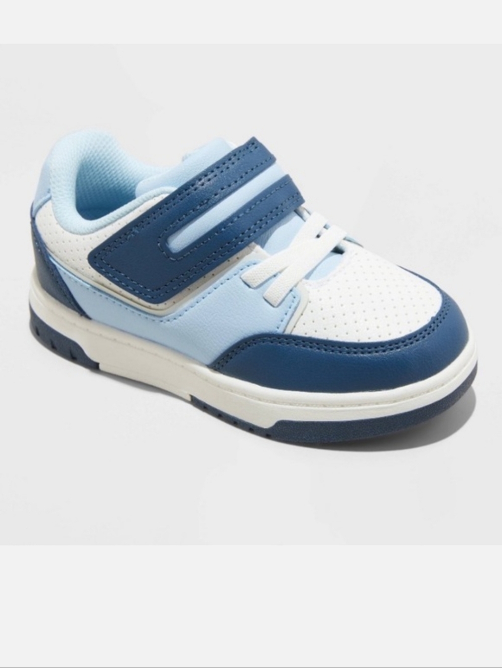 Cat & Jack Kids Sneakers Blue And White - "Hudson"